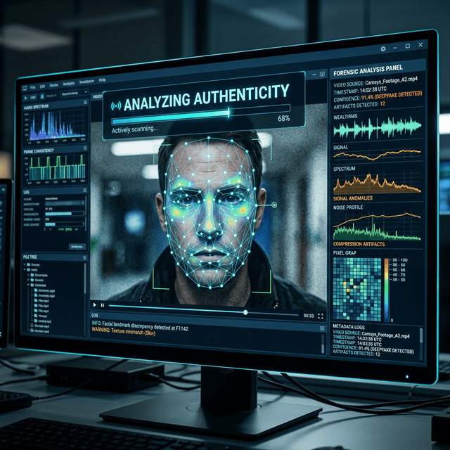 מערכת לזיהוי זיופים ודיפ-פייק