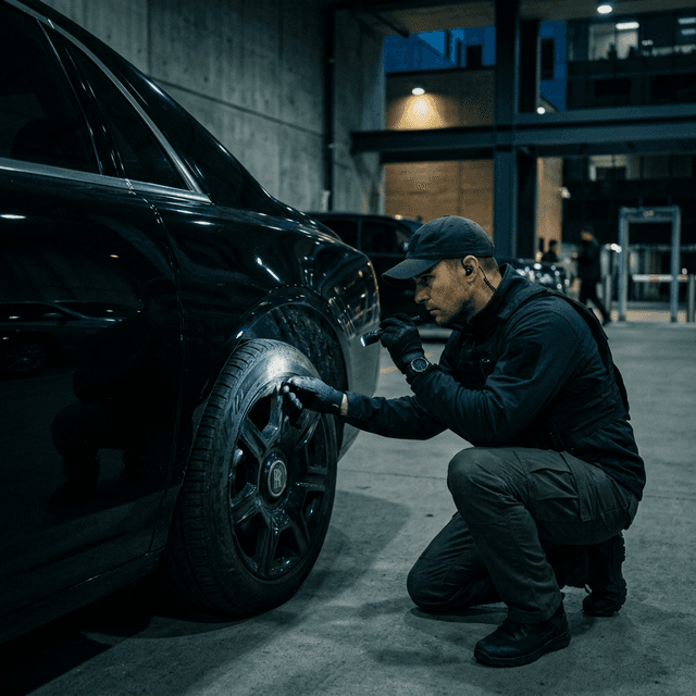 Vehicle inspection for GPS tracking systems