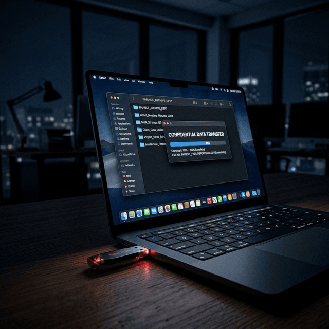 העתקת קבצים חסויים דרך כונן USB